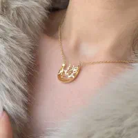 ست گردنبند و انگشتر جان و جهان من تویی