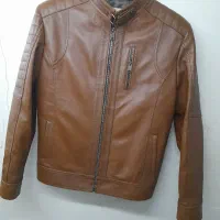 کاپشن چرم اصل