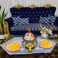 مبل ۷ نفره و ویترین