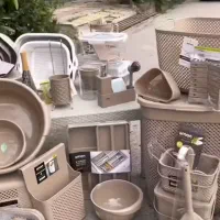 سرویس جهیزیه 49 پارچه طرح بافت لیمون|ظروف نگهدارنده، پلاستیکی، یکبارمصرف|ری, دولتآباد|دیوار