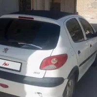 پژو ۲۰۶ سفید مدل ۸۸ تیپ ۳