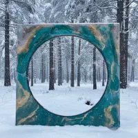 آیینه دست ساز رزینی تخفیف دارد