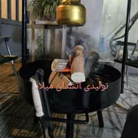 آتشدان هیزمی ضخیم فایرپیت گرد آتشکده گازی|بخاری، هیتر، شومینه|تهران, افسریه شمالی|دیوار