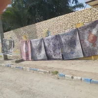 فرش دسگاهی|پادری|شوشتر, |دیوار