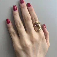 طلا بدون اجرت النگو فقط ۳ درصد انگشتر ۵ درصد