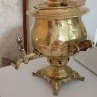 سماوربرنجی ضخیم|سماور، چای‌ساز، قهوه‌ساز|قرچک, شهرک طلائیه|دیوار