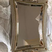 سینی استیل نگین دار