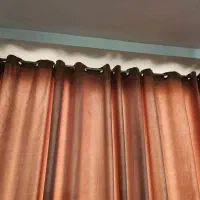 ۲ عدد پرده بزرگ پانچ شده|پرده، رانر، رومیزی|تهران, اسکندری|دیوار