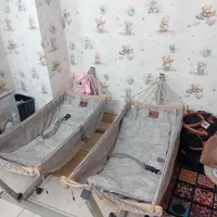 گهواره دوقلوی خوابی راحت برای دوقلوهاتون|تخت و سرویس خواب|تهران, بهداشت|دیوار