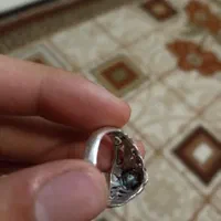 انگشتر فیروزه نیشایور و عقیق کبود یمنی معاوضه|جواهرات|مشهد, عامل|دیوار