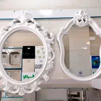 آینه باکس آینه شیشه ای سلطنتی شیرآلات PVC|لوازم سرویس بهداشتی|قم, ولیعصر|دیوار