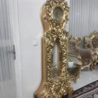 ساعت ایستاده  ورق طلا