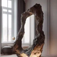 آینه ی سنگی|آینه|شیراز, ستارخان|دیوار