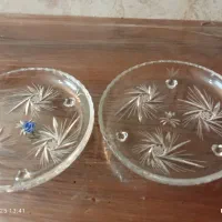 یک دست بستنی خوری و یک دست پیش دستی کریستال( چک)|ظروف سرو و پذیرایی|مشهد, استاد یوسفی (شهرک غرب)|دیوار