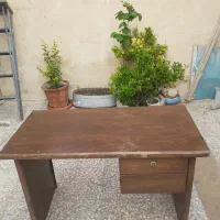 دو عدد میز چوبی