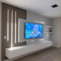 طراحی و اجرای تی وی وال