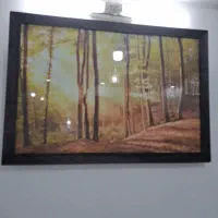 تابلو پوستری چراغدار