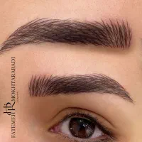 خدمات هیر استروک ابرو فقط با پرداخت هزینه مواد|خدمات آرایشگری و زیبایی|کرمان, |دیوار