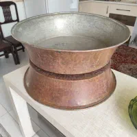 تشت مسی کلکسیونی ۷۰ ساله.