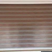 فروش یک عدد پرده زبرا جنس خوب مناسب دفترکار و منزل