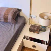 ست تخت دو نفره و  آیینه،میز ارایش  پازلی ساخت شخصی|تخت و سرویس خواب|شیراز, معالیآباد|دیوار