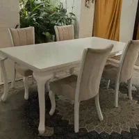 میز و 4صندلی ،ویترین