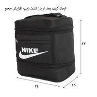 کیف غذا رنگ مشکی در 2 مدل