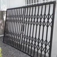 کرکره آکاردئونی|مصالح و تجهیزات ساختمان|سنگر, |دیوار