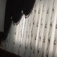 پرده پذیرایی|پرده، رانر، رومیزی|گلبهار, شهر جدید گلبهار|دیوار