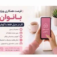 کار برای بانوان ، به صورت آنلاین