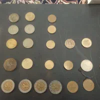 سکه ی ۵ریالی ۱۰ریالی وغیره|کلکسیون سکه، تمبر، اسکناس|ابریشم, |دیوار