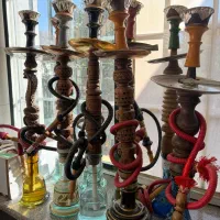 قلیان چوبی با طعم های مختلف|کافی‌شاپ و رستوران|کرج, آتشگاه|دیوار