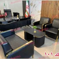 مبلمان مدرن سبک جدید اداری صندلی توری مدیریت ک میز