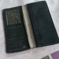 کیف پول چرم وخز|کیف، کفش، کمربند|تبریز, |دیوار