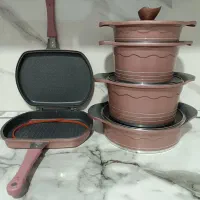 سرویس قابلمه ۹ پارچه راکلند کالباسی|ظروف پختوپز|گلستان (تهران), |دیوار