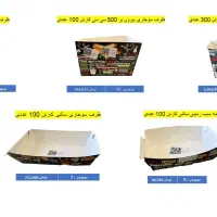 پاکت پیتزا و  جعبه ساندویچ و سوخاری و ظرف سالاد|ظروف نگهدارنده، پلاستیکی، یک‌بارمصرف|پردیس, فاز ۹|دیوار