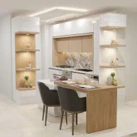 ساخت و نصب کابینت ، تخت خواب ، TVوال ،آینه