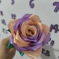 گل رز روبانی