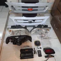 چراغ جلو پراید SNT لوازم هاچبک ضبط پایونیر و باند