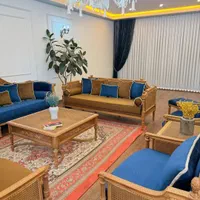 مبل**سرویس مبلمان کاجی فرانسوی**کد222|مبلمان خانگی و میز عسلی|تهران, شهرک امید|دیوار