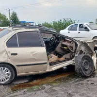 سمند تصادفی|خودرو سواری و وانت|اردبیل, |دیوار