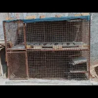 قفس اهنی دوطبقه