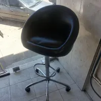 صندلی اوپن گردون چرخ دار اپن کانتر جک دار پیشخوان