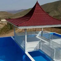 آلاچیق و سقف های شمالی .سایبان .و انواع شیروانی