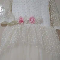 لباس عروس دخترانه همراه باکفش
