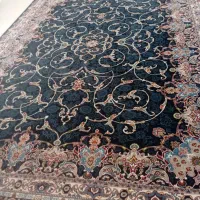دوتخته فرش 12متری سرمه ای