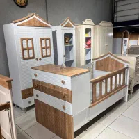 سرویس خواب نوزادی|تخت و سرویس خواب|یاسوج, |دیوار