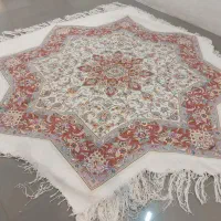 فرش دستبافت تک هشت ضلعی 2.5 * 2.5 طرح تبریز|فرش|تهران, الهیه|دیوار