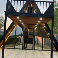 طراحی ساخت کلبه چوبی(سوئدی و سوئیسی)|خدمات پیشه و مهارت|رشت, بلوار گیلان|دیوار