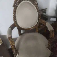 مبلمان۷نفره +میز ناهارخوری ۱۰ نفره استیل سلطنتی